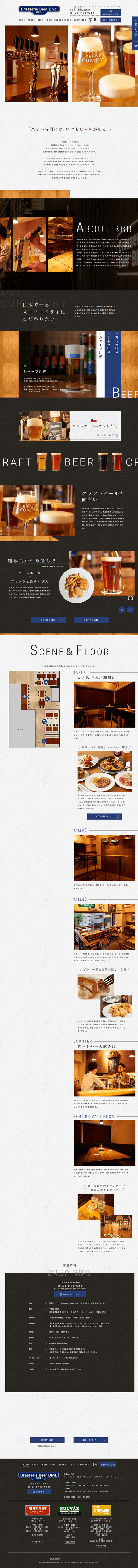 Brasserie Beer Blvd.（ブラッセリービアブルヴァード）